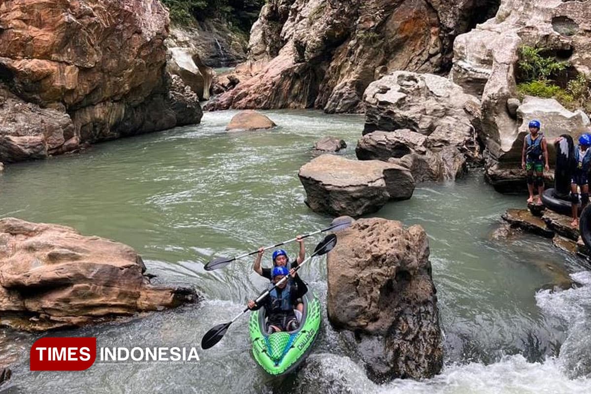 Tonjong Canyon Bangkitkan Desa Wisata Nagrog Tasikmalaya